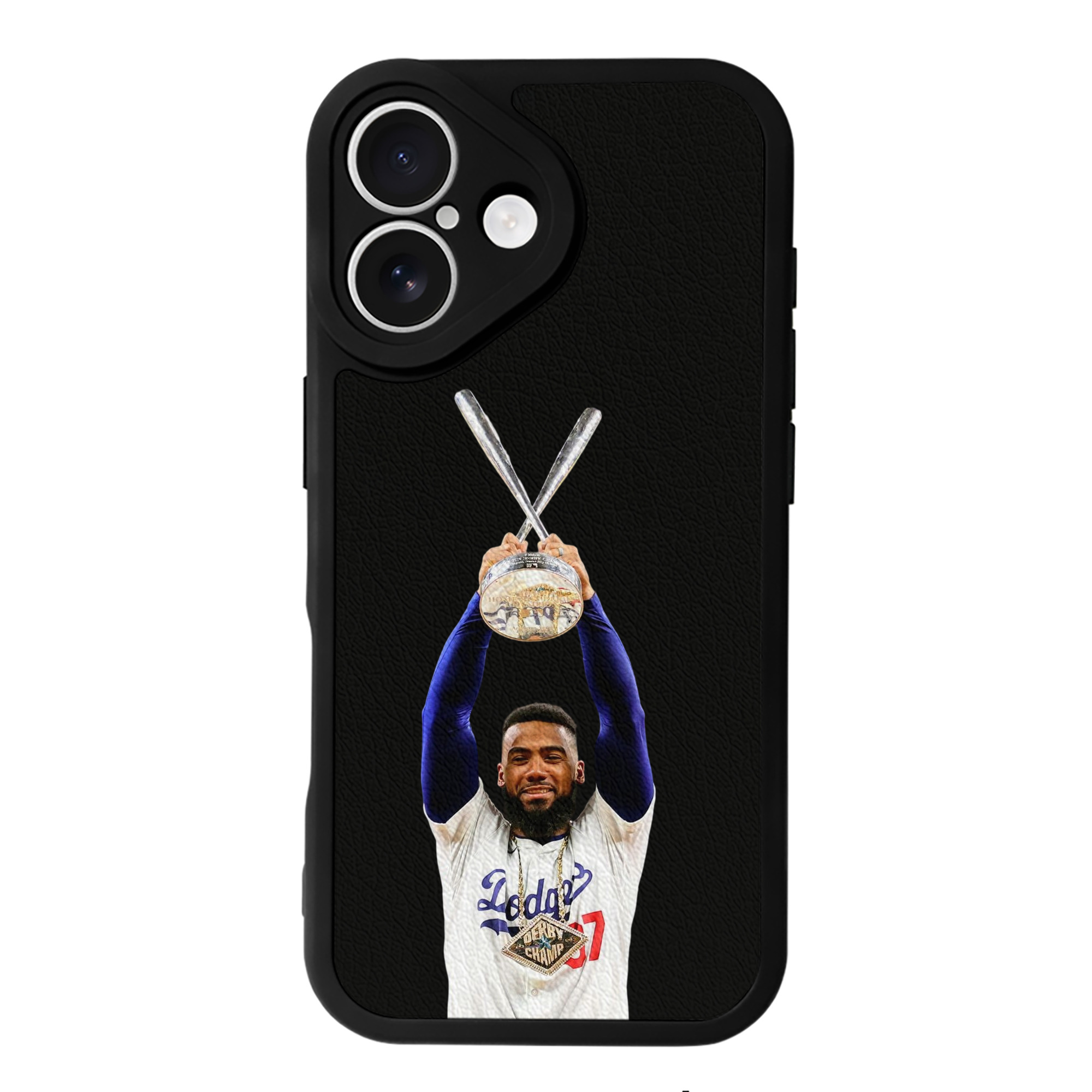  IPhone 16 Silicone Leather Case – UV Print, Lambskin Texture – Perfect Fit, Wireless Charging Compatible, Scratch Resistant, Precise Cutouts – Stylish Protection For IPhone 16